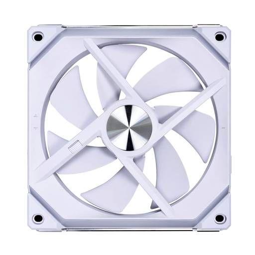 Ventilador Lian Li Uni Fan SL140 V2, RGB, 1 Unidad, Blanco-3