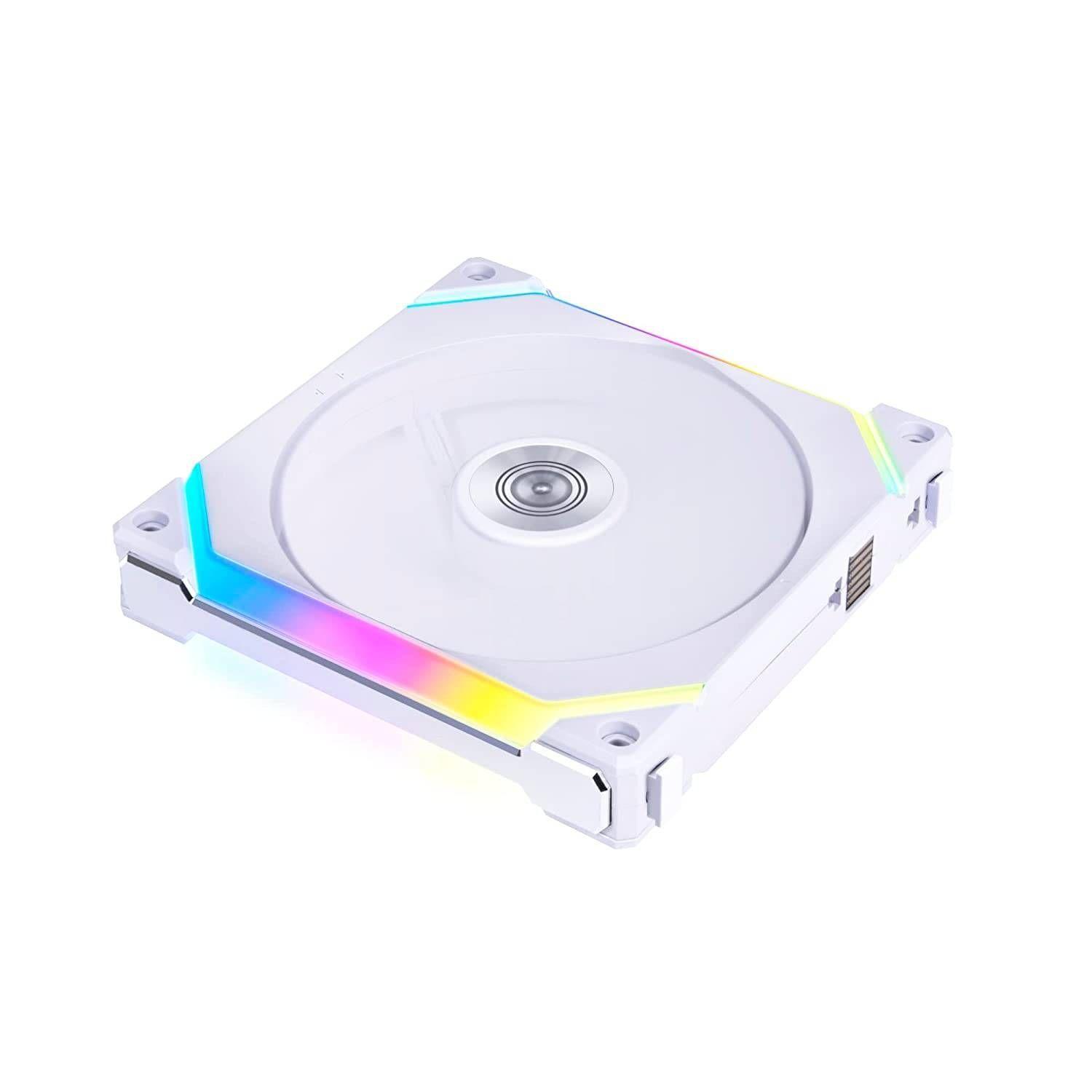 Ventilador Lian Li Uni Fan SL140 V2, RGB, 1 Unidad, Blanco-1