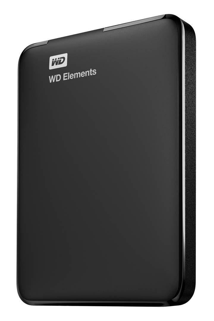 Disco Portátil WD Elements, 4TB, USB 3.0, Black-0