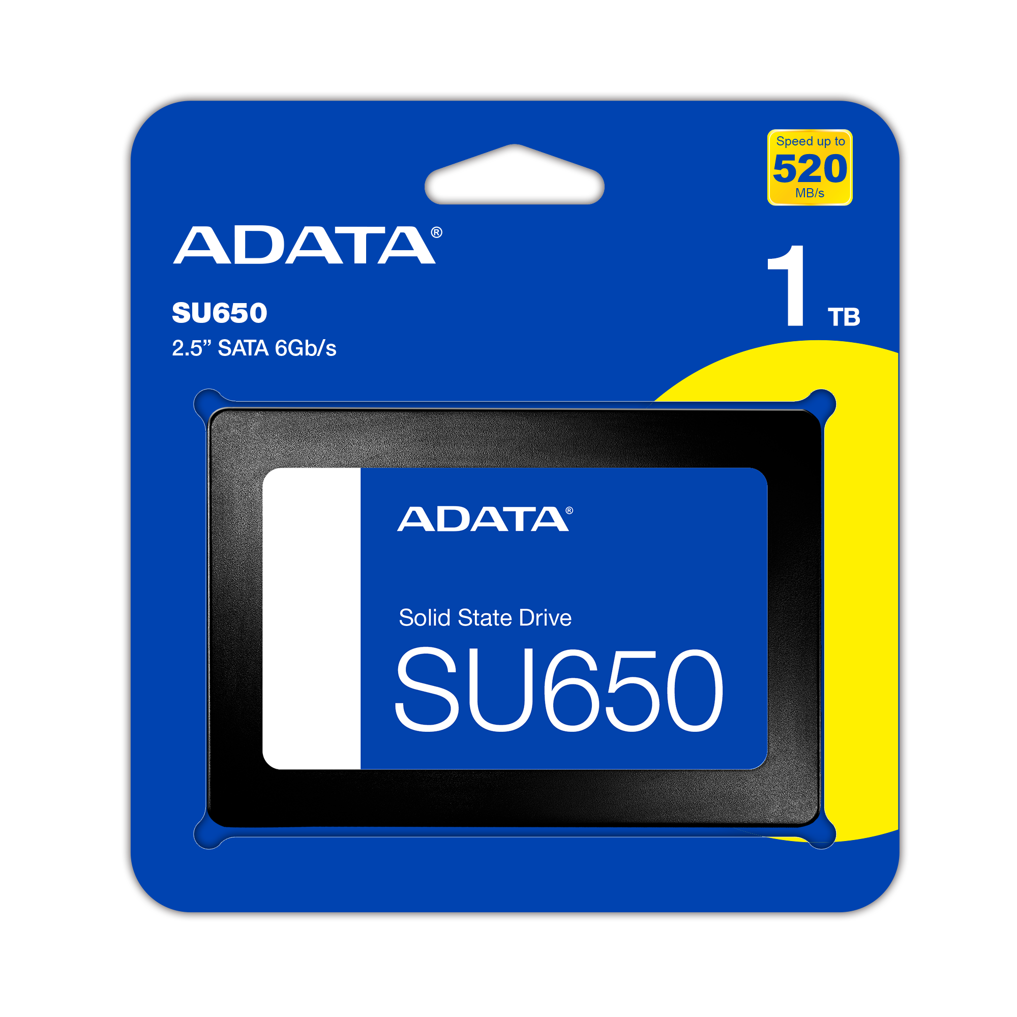 Unidad SSD ADATA Ultimate SU650, 1TB, 2.5" SATA 3, Lectura 520MB/s Escritura 450MB/s-2