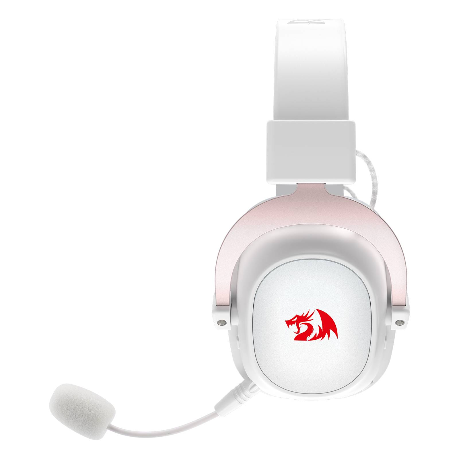 Auriculares Gamer Inalámbricos Redragon Zeus Pro H510-PRO - Sonido Envolvente 7.1, Color Blanco-1