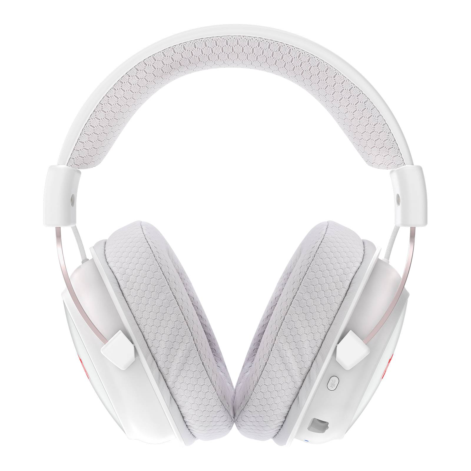 Auriculares Gamer Inalámbricos Redragon Zeus Pro H510-PRO - Sonido Envolvente 7.1, Color Blanco-3