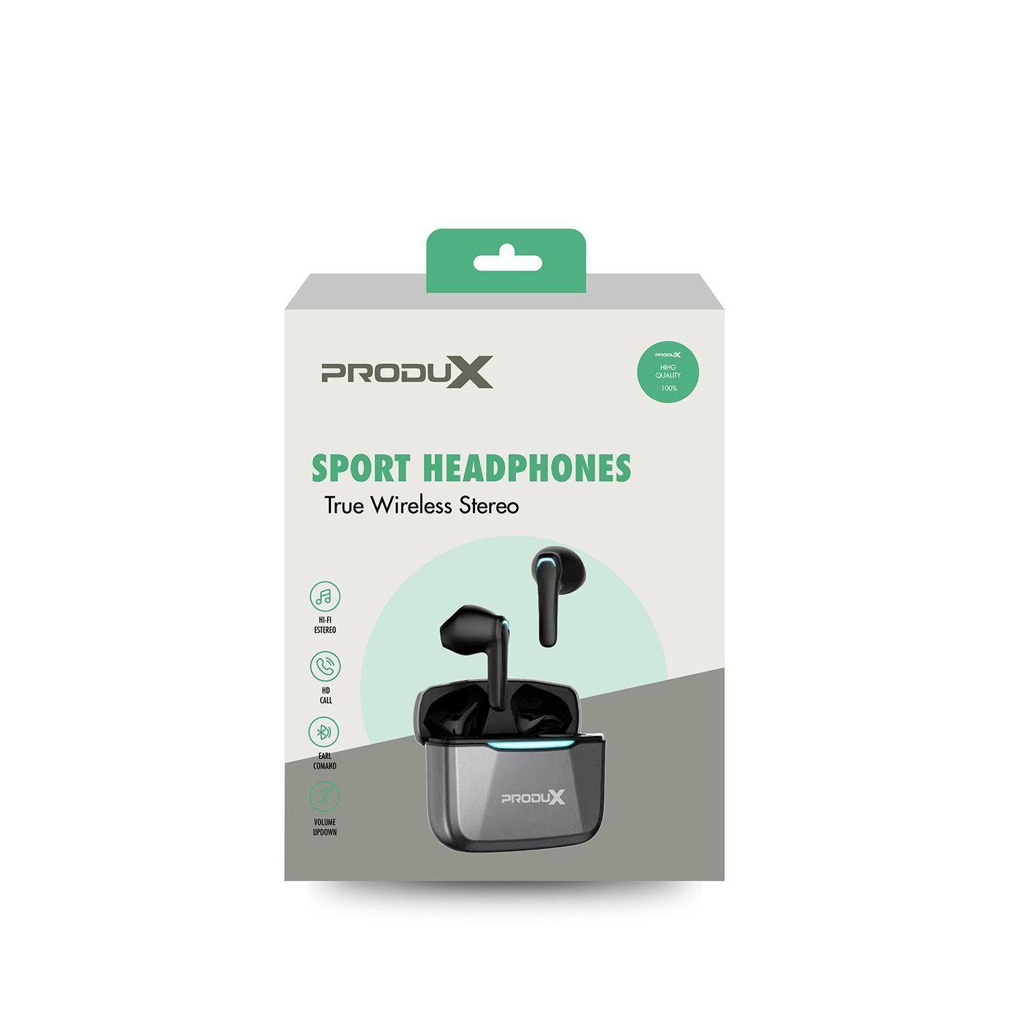 Audífonos Inalámbricos Motomo Produx YB048, In-Ear, True Wireless, Bluetooth, Color Gris -2
