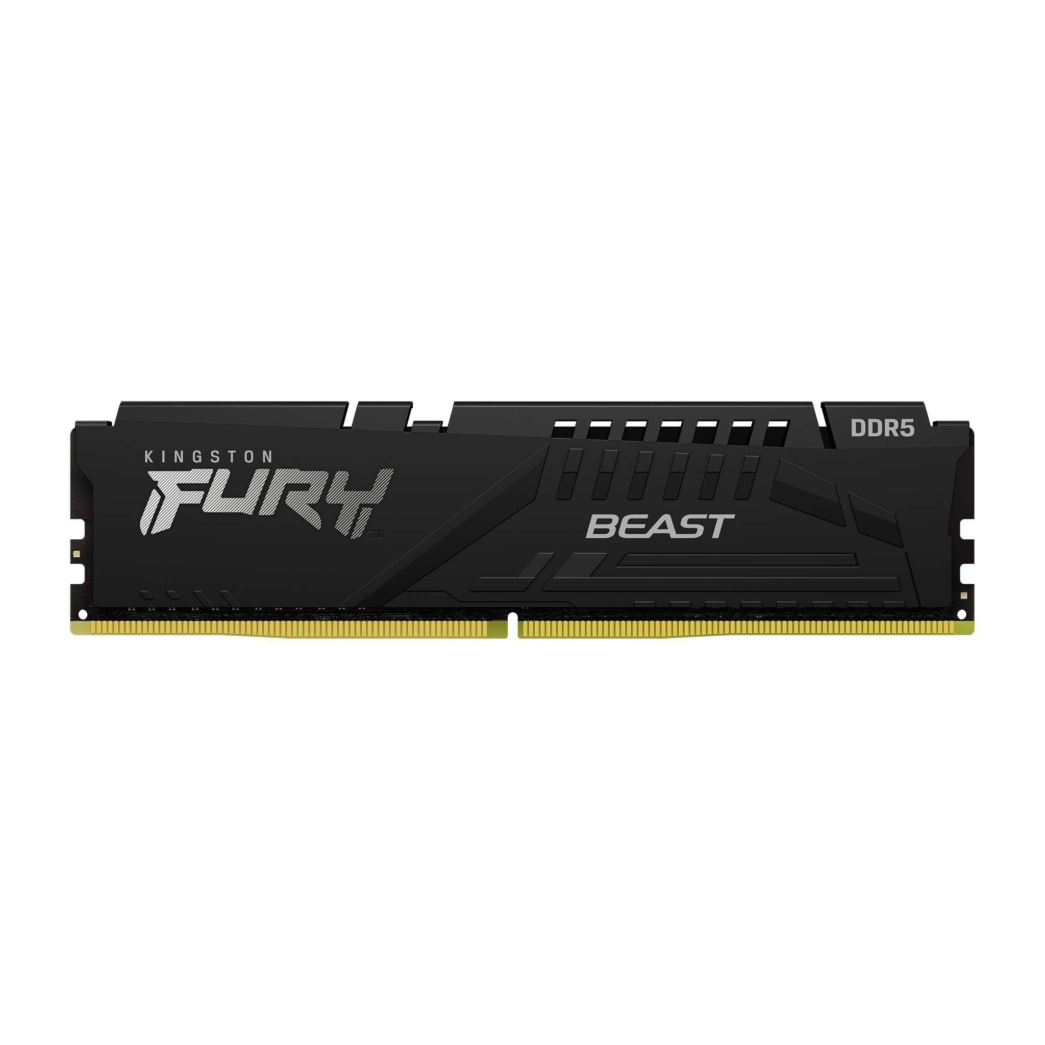 Memoria RAM Kingston Fury Beast, DDR5, 8GB 4800MHz, DIMM, CL38, 1.1V-0