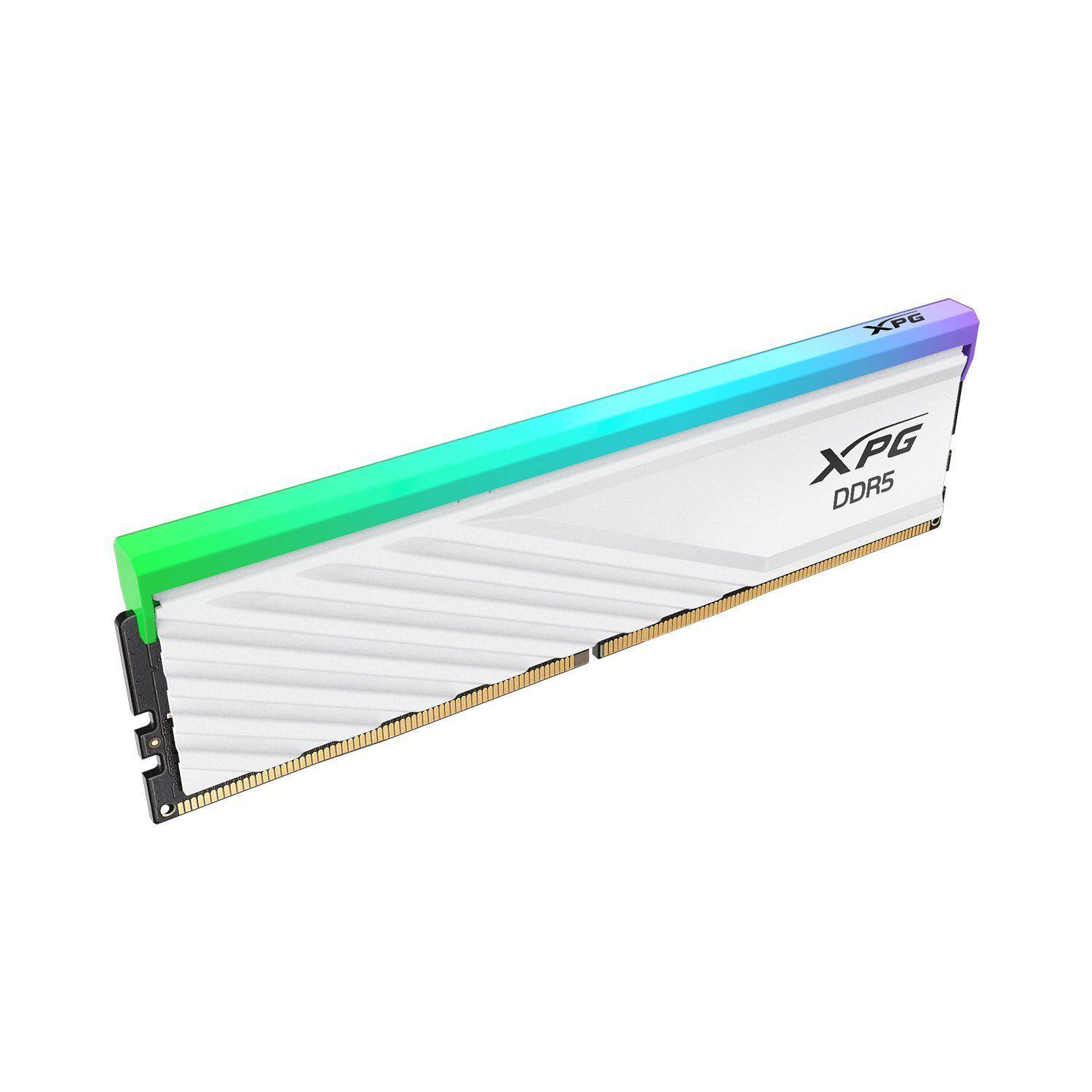 Memoria RAM DDR5 16GB 6000MT/s XPG Lancer Blade RGB, UDIMM, White-1