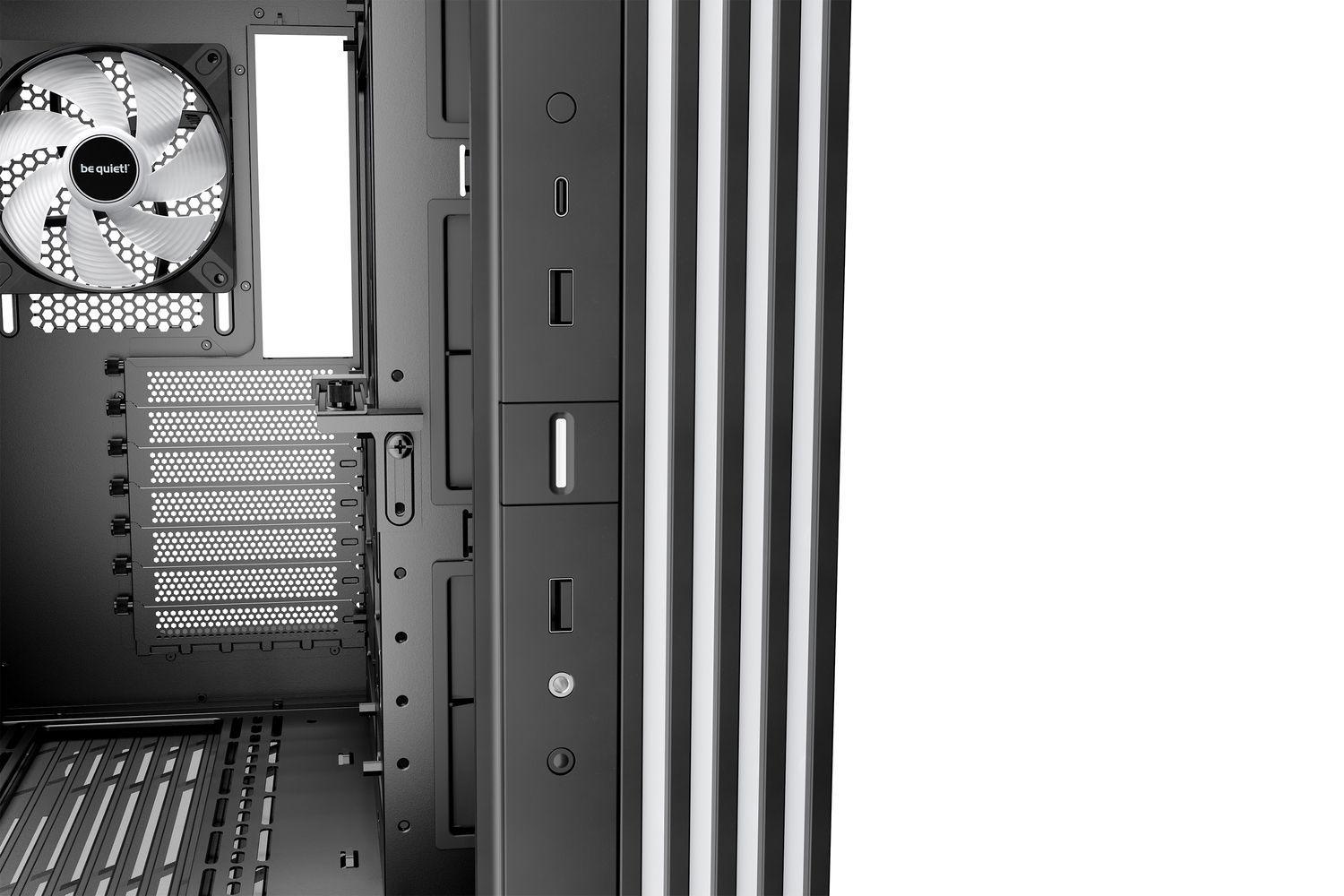  Gabinete Gamer Be quiet! Light Base 600 DX Black, ARGB 77 LED, ATX, Color Negro -5