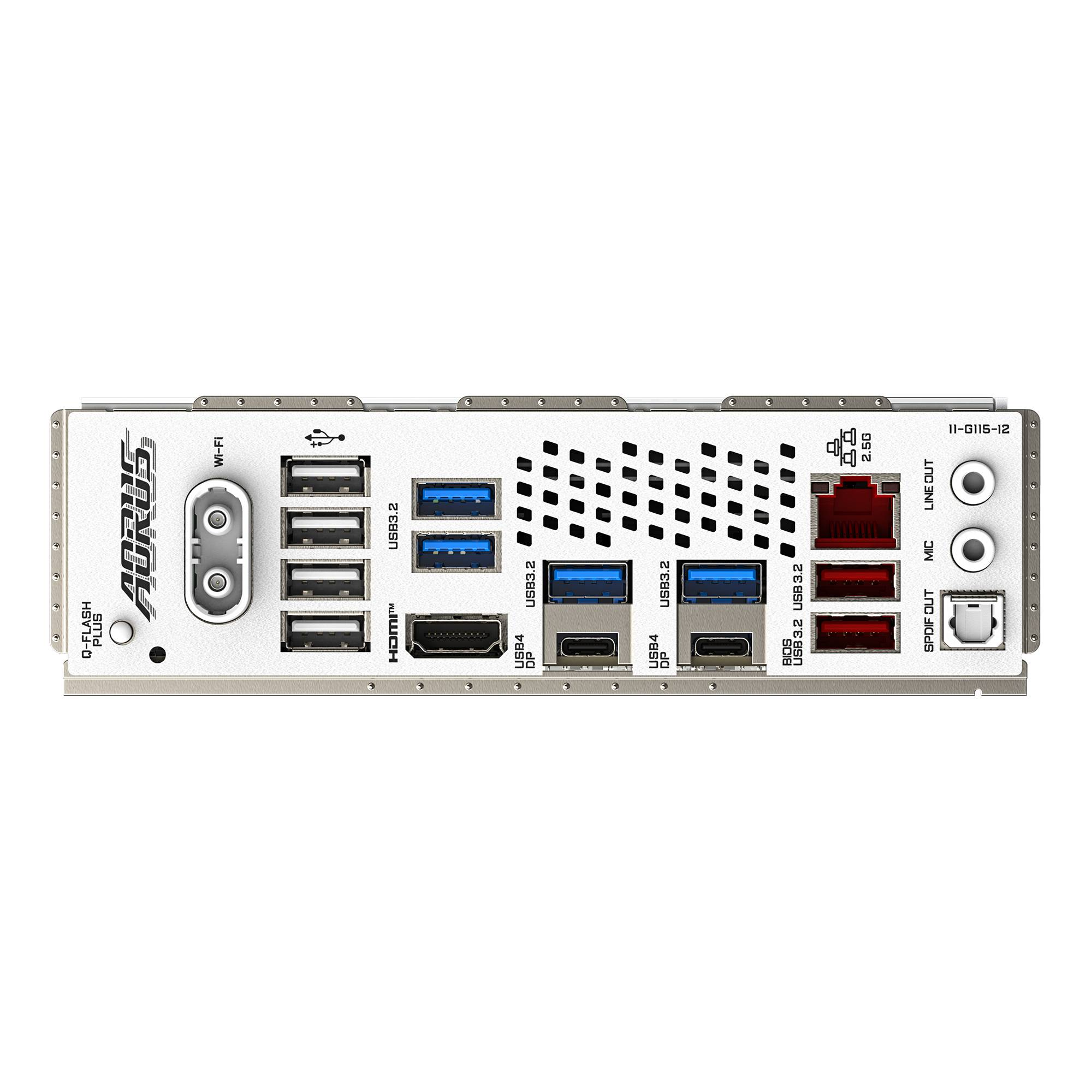 Placa Madre Gigabyte X870 AORUS Elite Wi-Fi 7 ICE, Socket AM5, 4xDDR5, 4xM.2 PCIe, ATX-4
