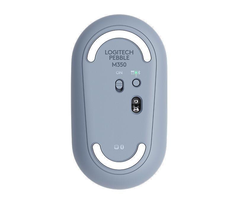 Mouse Wireless Logitech Pebble M350, Azul-3