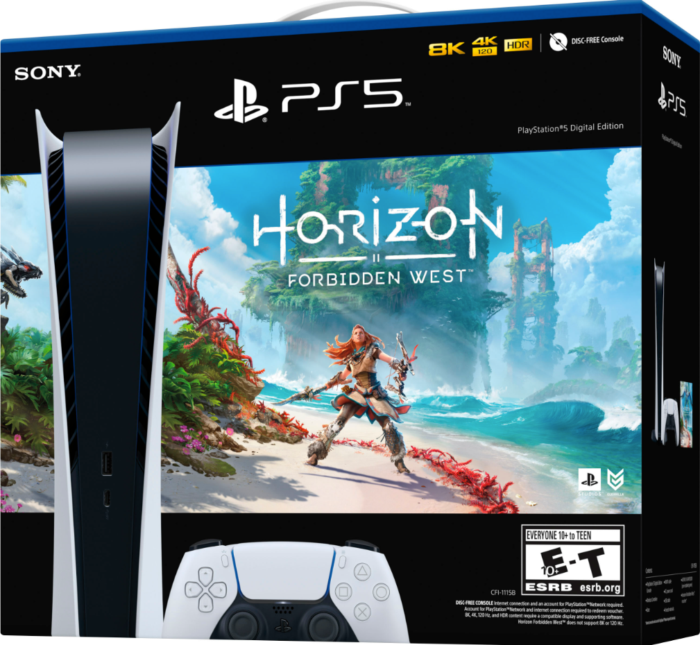 Consola Play Station 5 Edición Digital Horizon Forbidden West-2