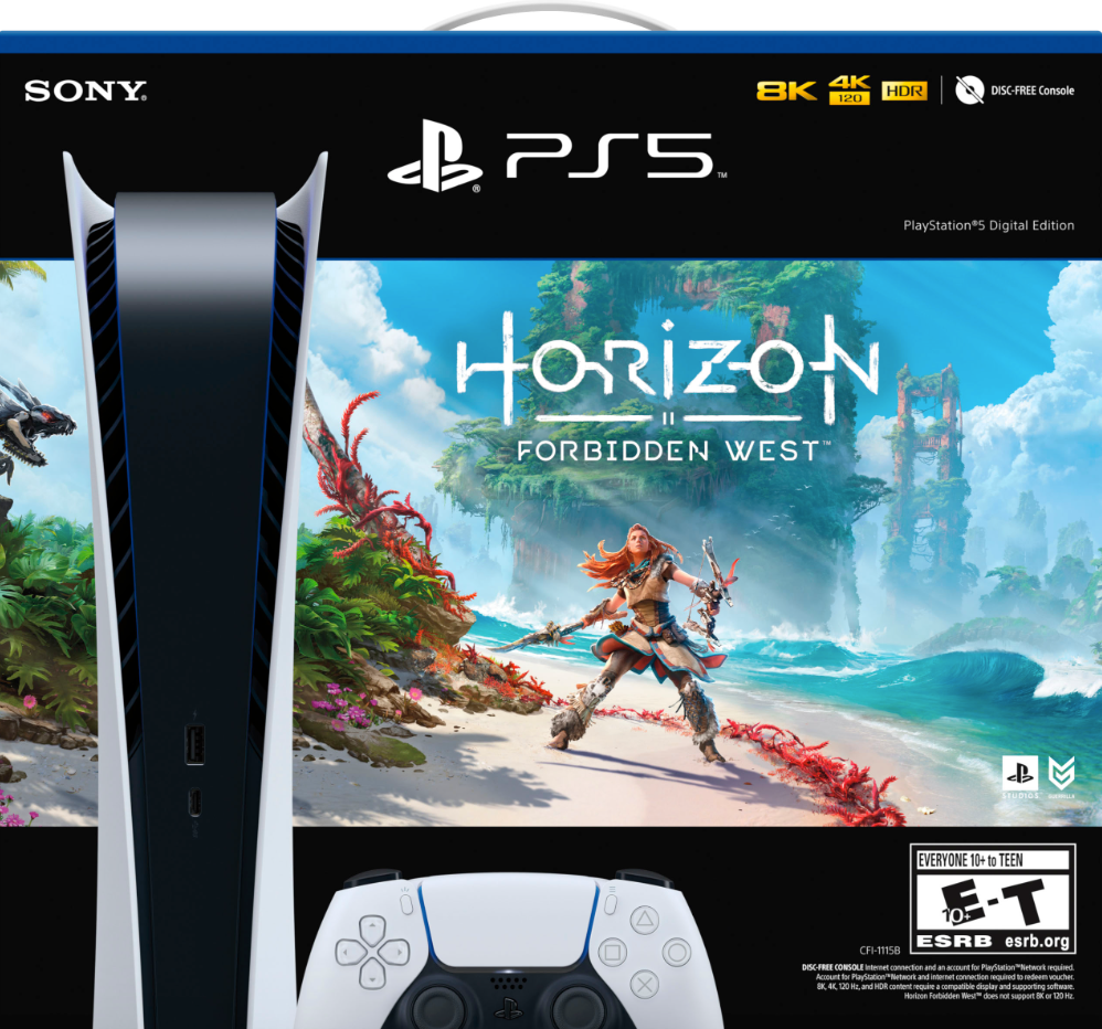 Consola Play Station 5 Edición Digital Horizon Forbidden West-1