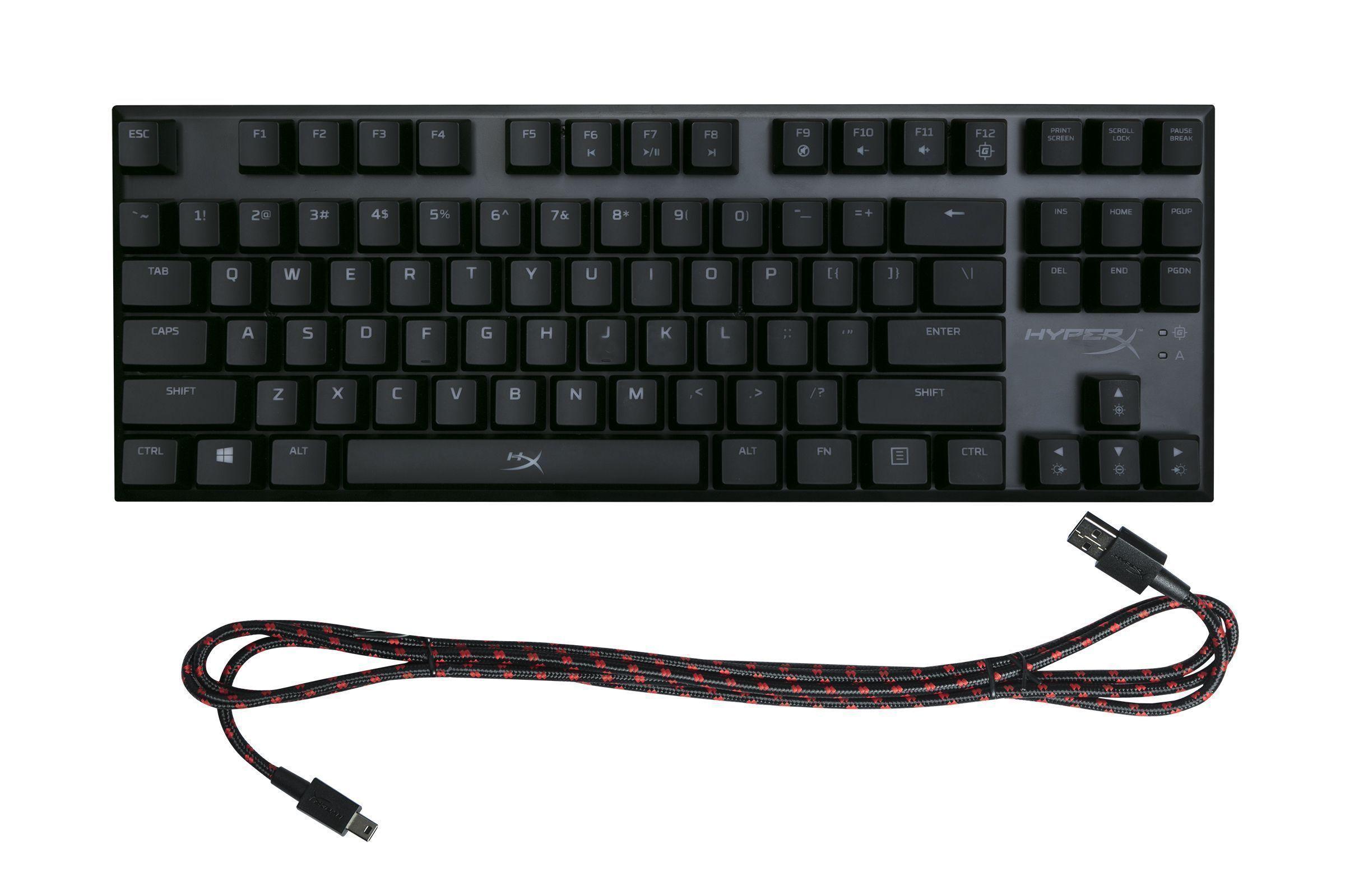 Teclado Hyperx Alloy FPS Pro Cherry MX Red Ingles-0