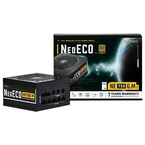 Fuente de Poder Antec NE750G, 750w, Full Modular-0