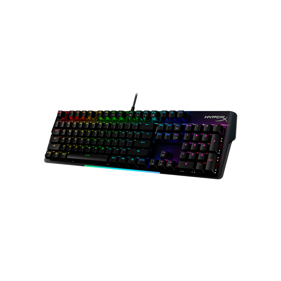 Teclado Gamer Alloy MKW100, Mecánico, Switch HyperX Red, RGB, Anti-Ghosting, Inglés-1