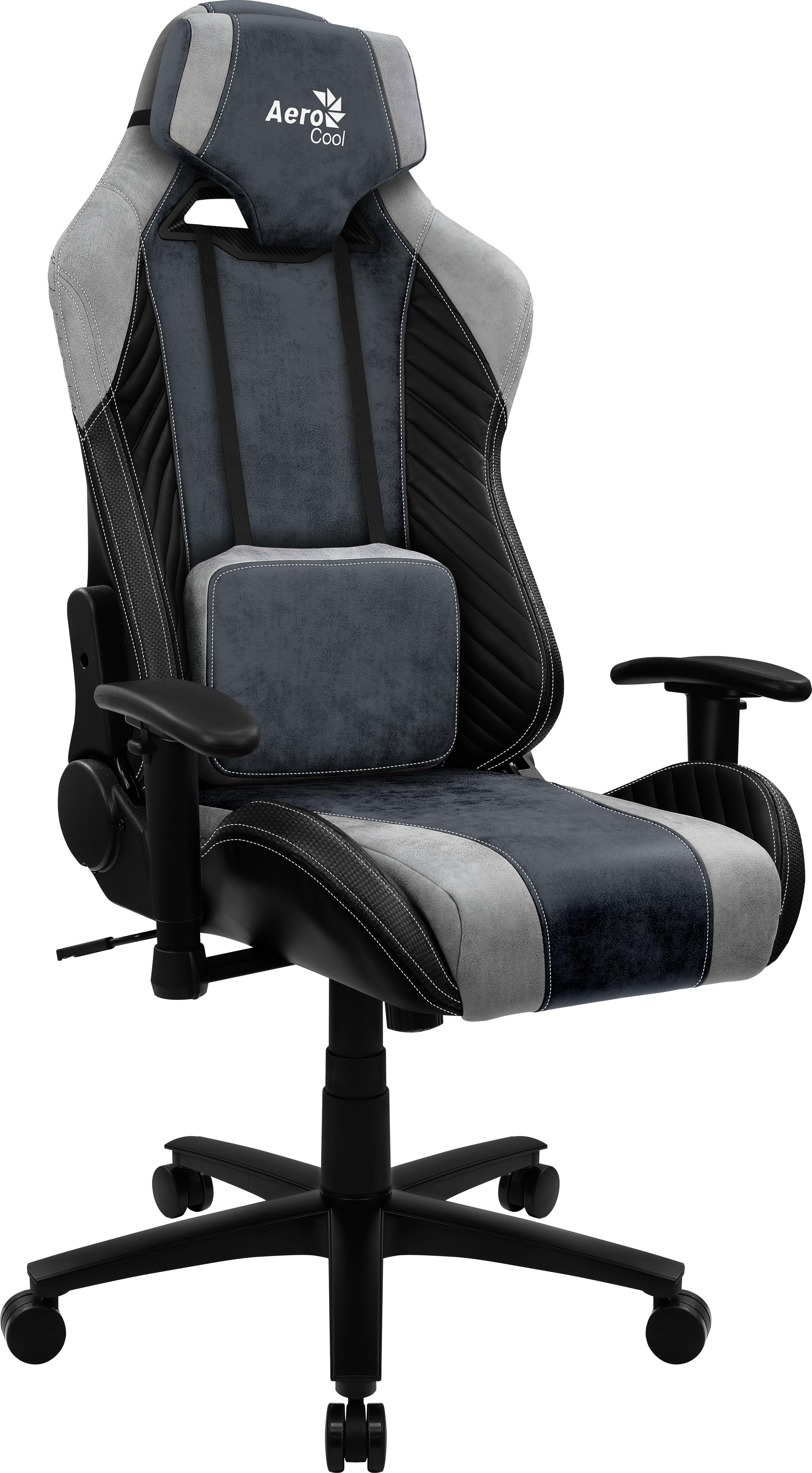 Silla Gamer Pro Aerocool Baron Steel Blue-1