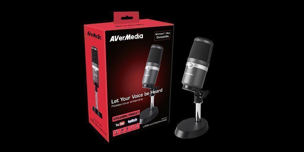 Micrófono Avermedia USB AM310-4