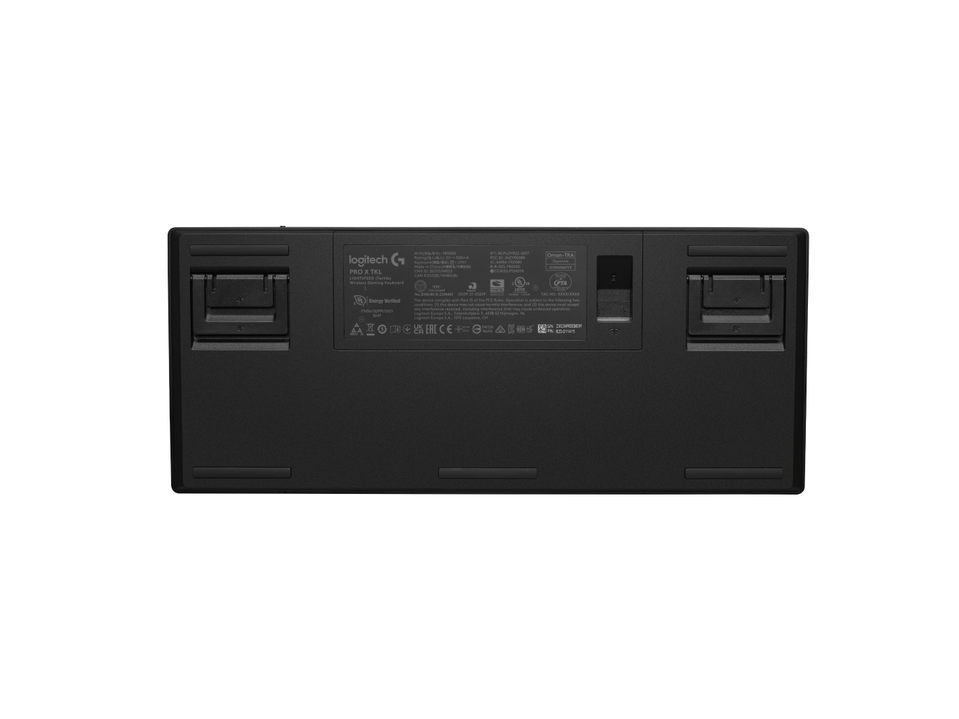 Teclado Mecánico Inalámbrico Logitech PRO X TKL LIGHTSPEED, Switch GX Brown, Inglés, Black-3