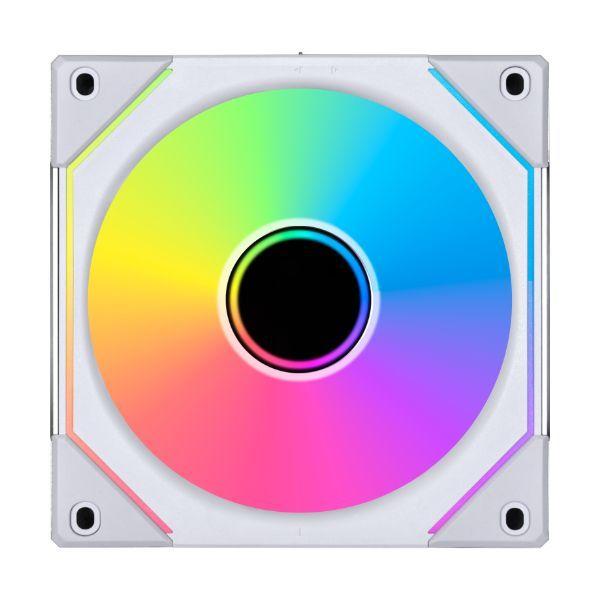 Ventilador de Gabinete Lian Li Uni Fan SL Infinity, 120mm, 1-Fan, White-0
