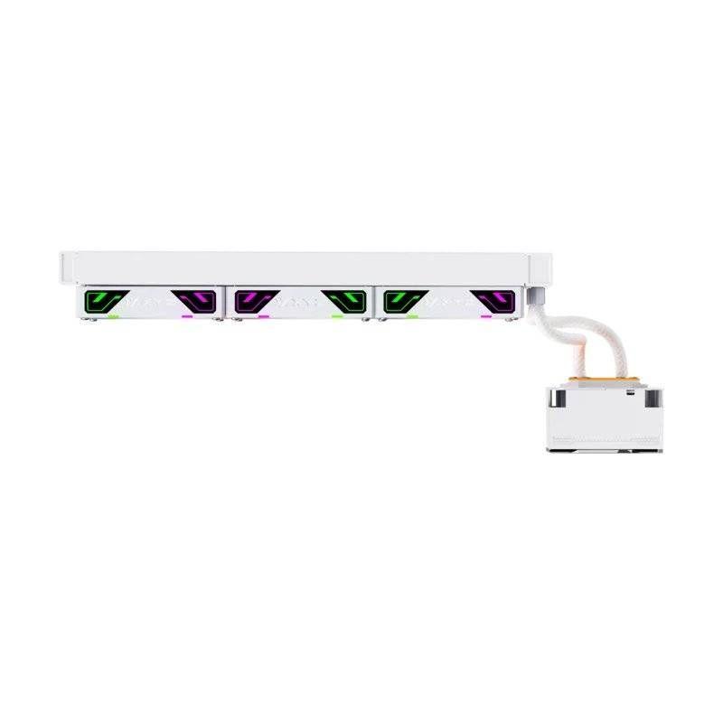 Refrigeración Líquida XYZ HYDROVIEW 360 White, Pantalla LCD 3.5", A-RGB, Intel/AMD-3