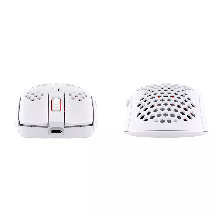 Mouse Gamer HyperX Pulsefire Haste Wireless, 6 Botones, 16.000 DPI, LED Programable, Blanco-4