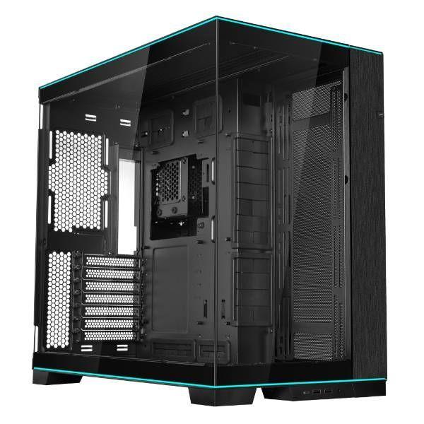 Gabinete Gamer Lian Li O11 Dynamic EVO RGB, Reversible, Hasta 10 Ventiladores, E-ATX, ATX, Negro-0
