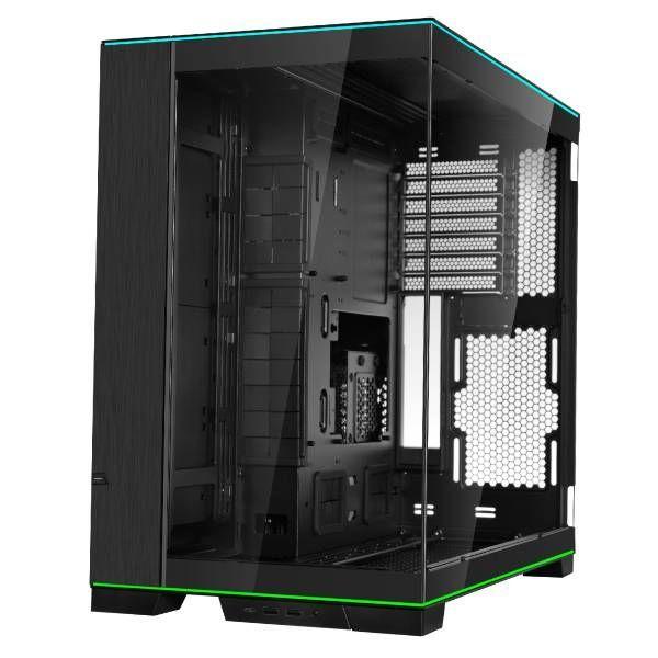 Gabinete Gamer Lian Li O11 Dynamic EVO RGB, Reversible, Hasta 10 Ventiladores, E-ATX, ATX, Negro-1