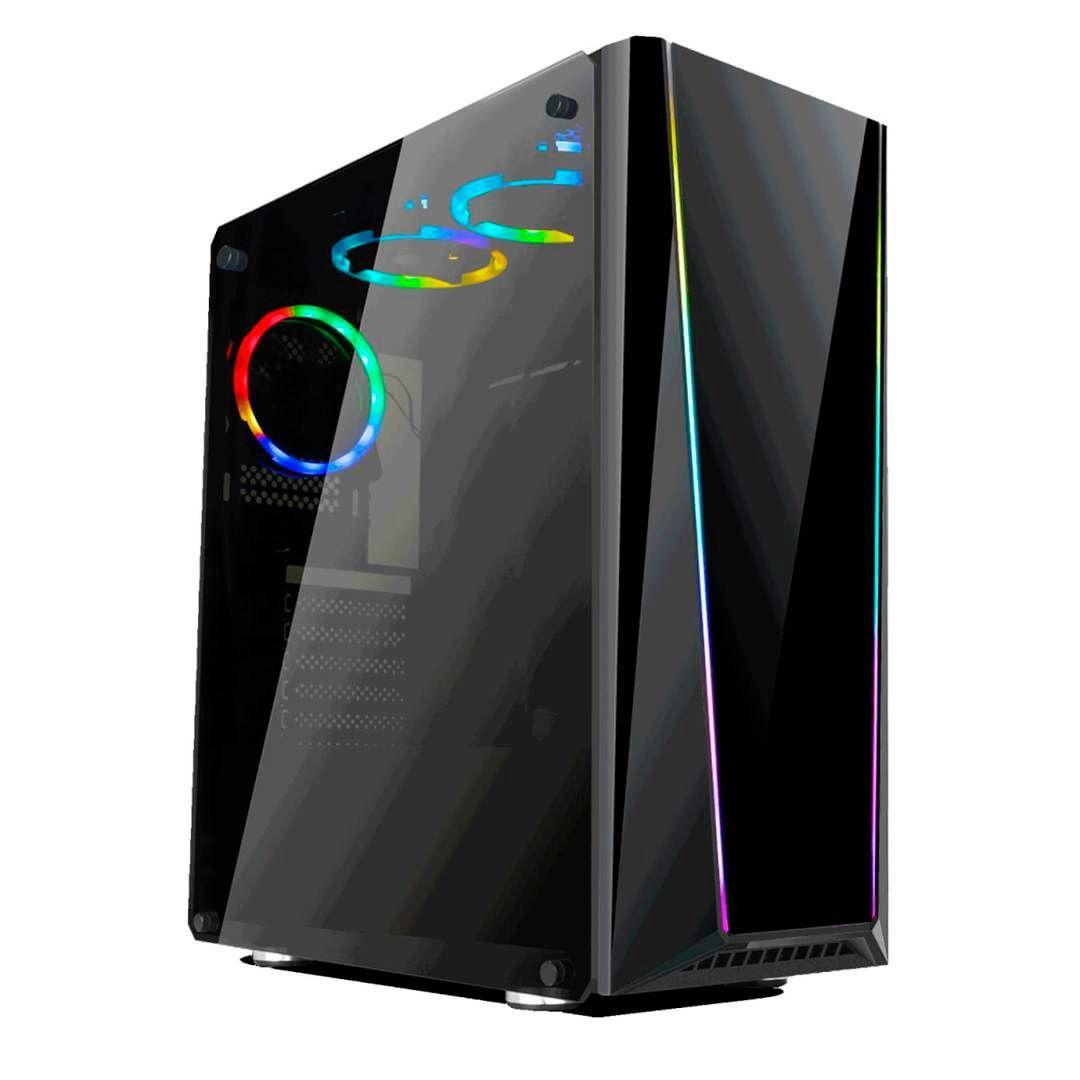 Gabinete Gamer Tailgate, Ventana Lateral Vidrio Templado, ATX / Micro ATX-1