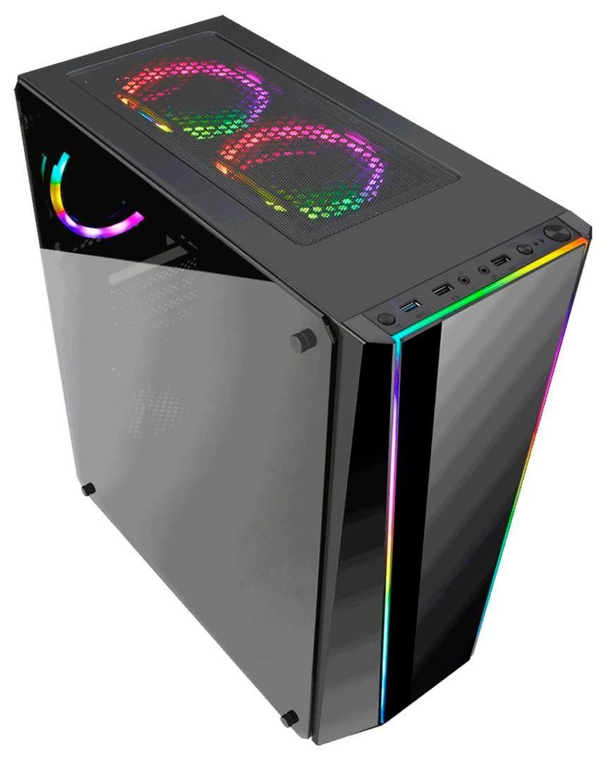 Gabinete Gamer Tailgate, Ventana Lateral Vidrio Templado, ATX / Micro ATX-2