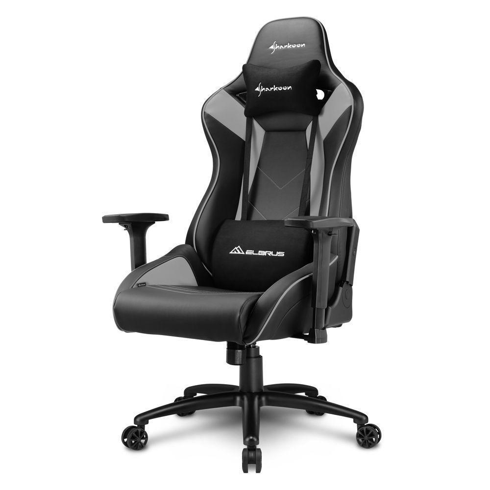 Silla Gamer Profesional Sharkoon ELBRUS 3 BLACK/GREY-0