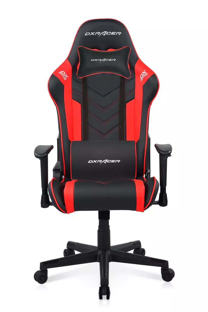 Silla Gamer Pro DXRacer F Series P132 Negro/Rojo-0