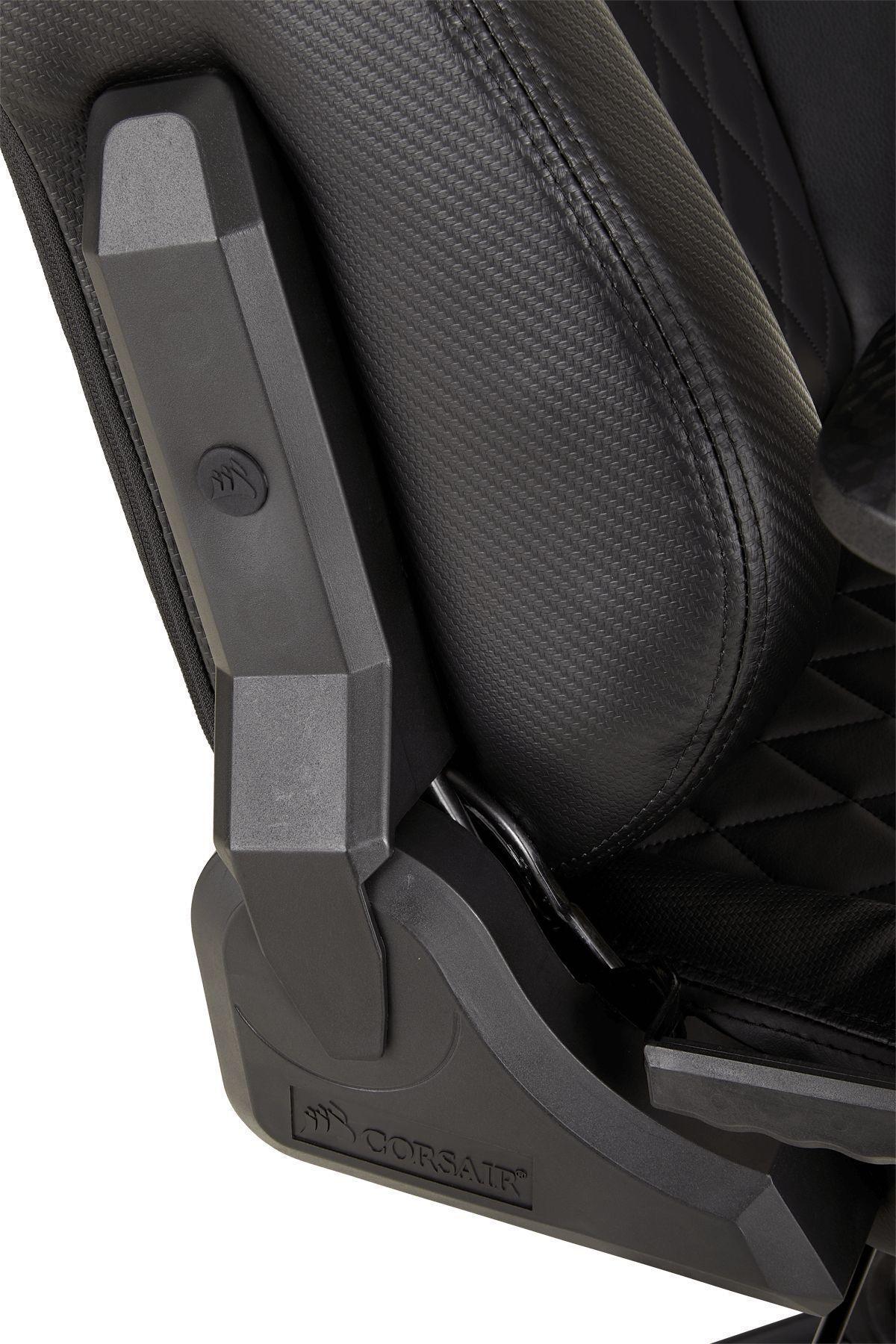 Silla Gamer Pro Corsair T1 Race Negro/Blanco-1