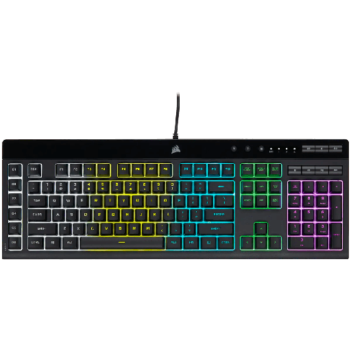 Teclado Gamer Corsair K55 RGB Pro Lite, Inglés-0