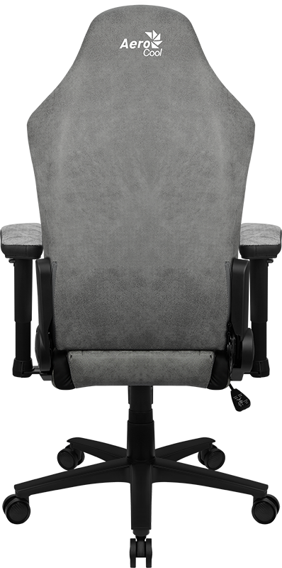 Silla Gamer Profesional Crown AeroSuede Stone Grey-2