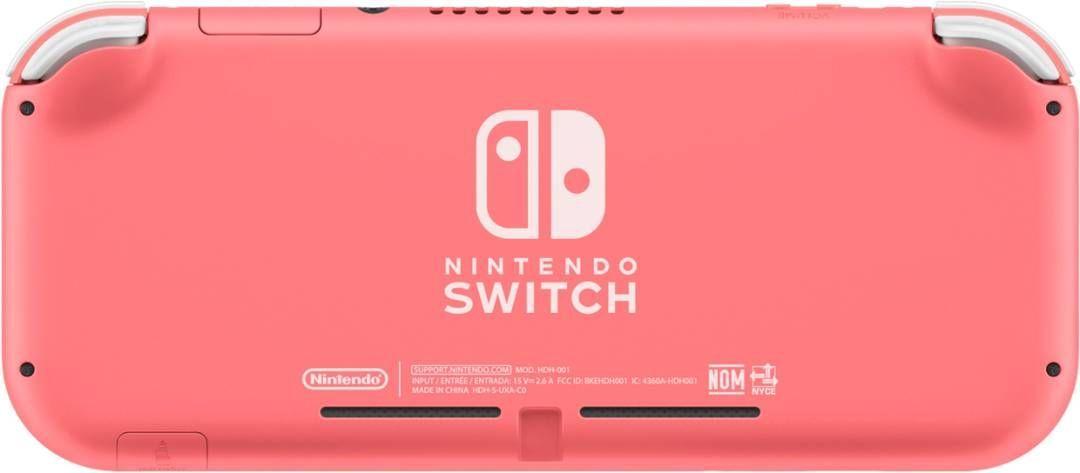 Consola Nintendo Switch Lite Edition, Coral-2