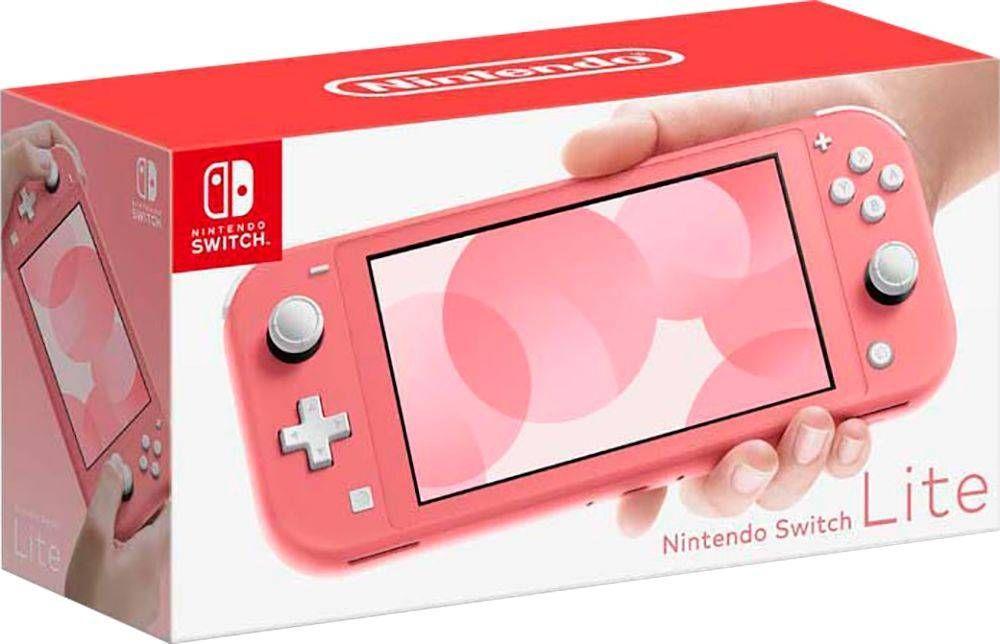 Consola Nintendo Switch Lite Edition, Coral-0