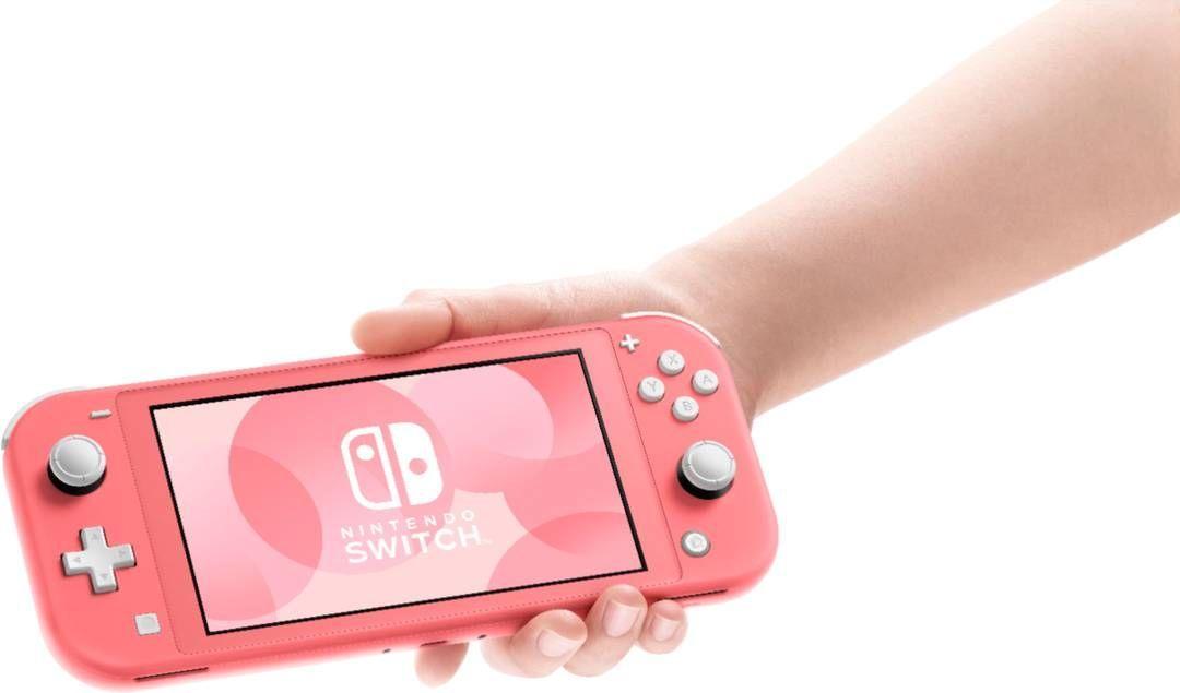 Consola Nintendo Switch Lite Edition, Coral-3