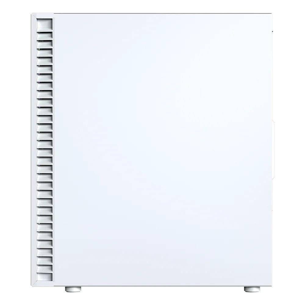 Gabinete Gamer XYZ AIRONE 100 GLASS, Vidrio Templado, 6 Ventiladores ARGB, Blanco-5