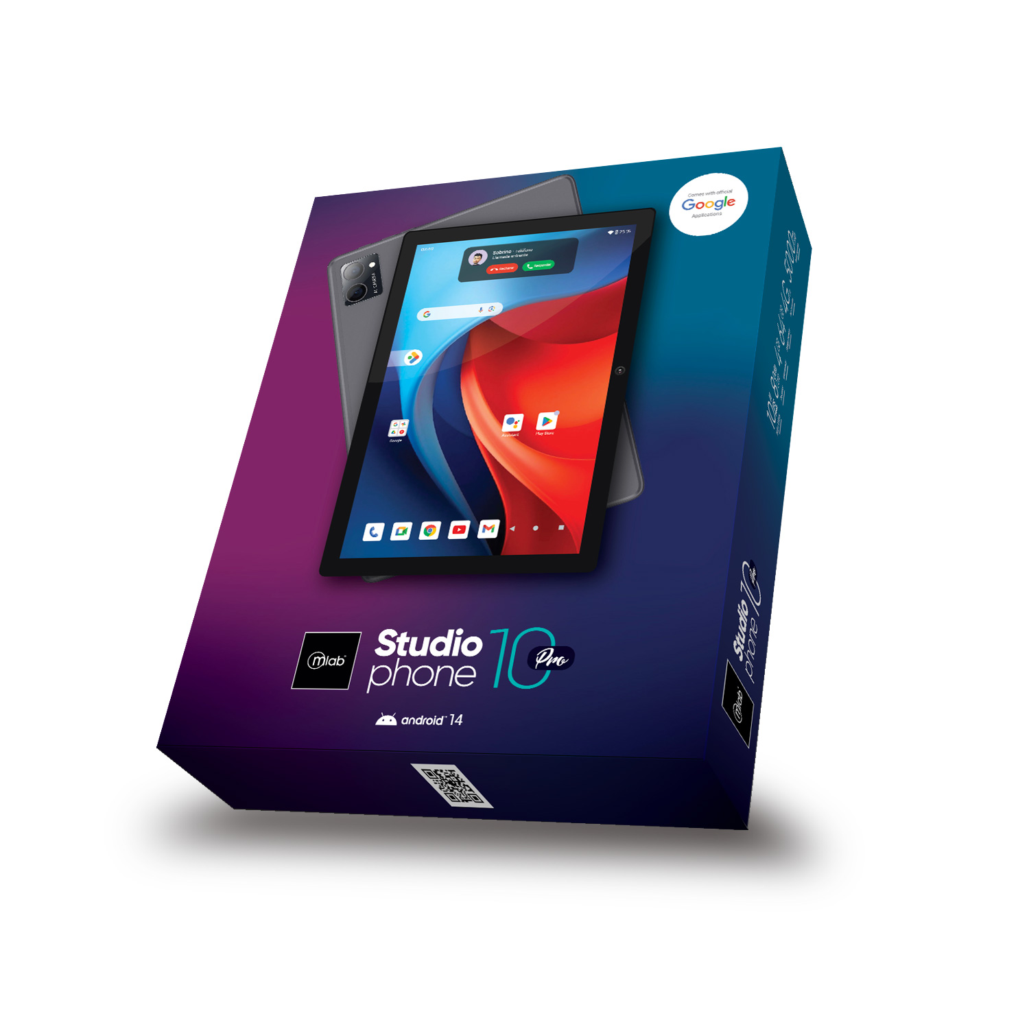 Tablet Mlab Studio Phone PRO 10, Octa-Core MT8768, 4GB, 128GB, 4G LTE - 9342-4