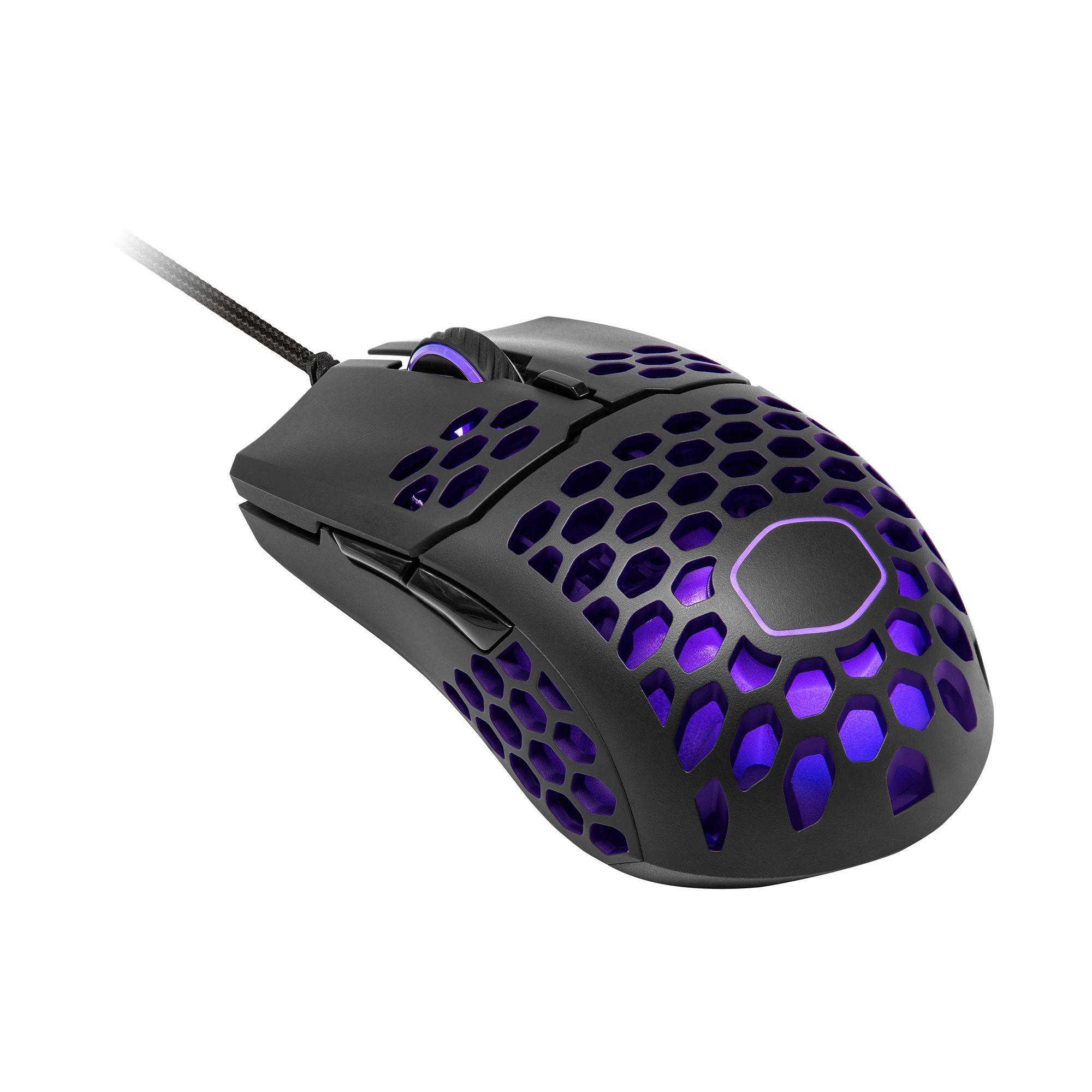 Mouse Gamer Cooler Master MM711, 6 Botones, 16.000 DPI, Black Matte-1