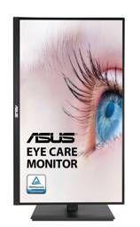 Monitor Plano ASUS VA27AQ 27" QHD IPS LED HDR10 75Hz Eye Care para oficina, HDMI 1.4, DP1.2, VGA-2