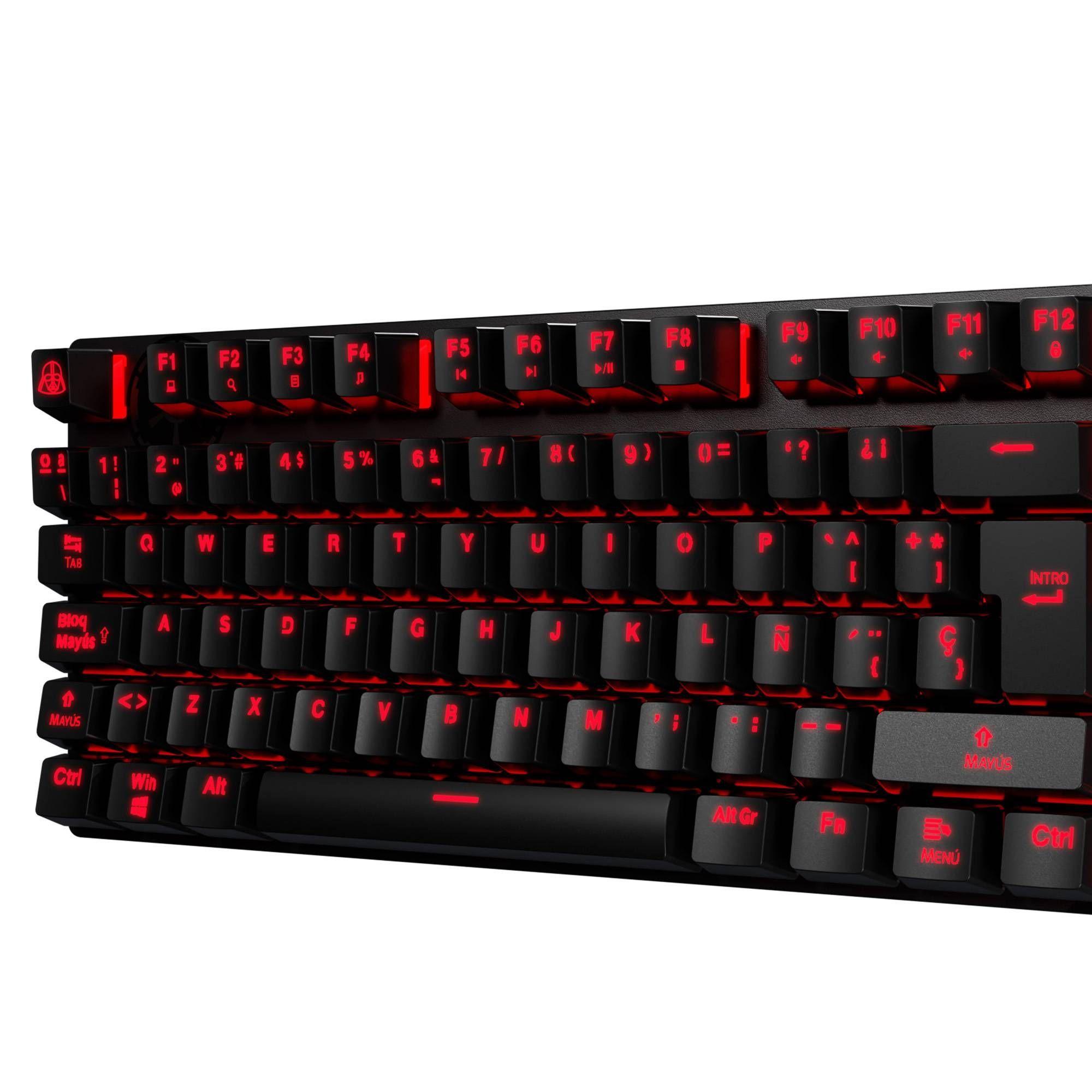 Teclado Mecánico Primus BALLISTA 90T, Star Wars: Darth Vader Limited Edition, Switch Red, Español-2