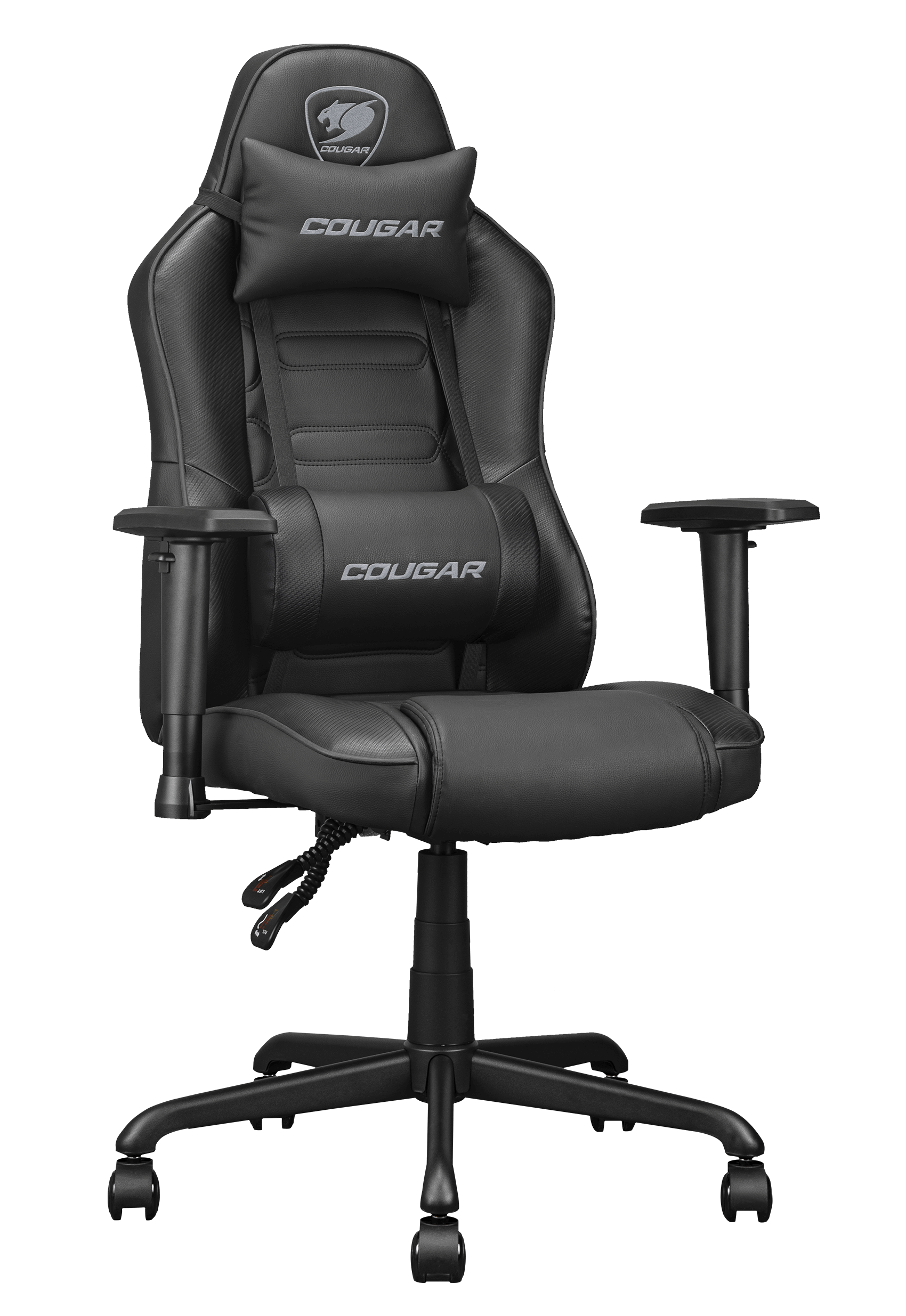 Silla Gamer Profesional Cougar Fusion S Black Reclinable 130 Color Negro-2