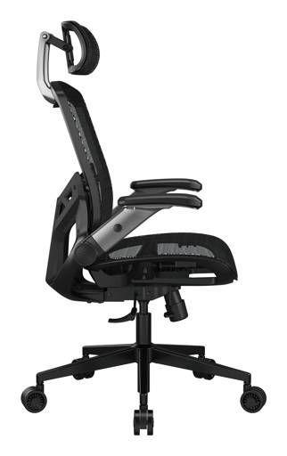 Silla Gamer Ergonómica Cougar Speeder One, Reclinable 135°, Reposabrazos 2D, Tejido de Malla, Negro-2
