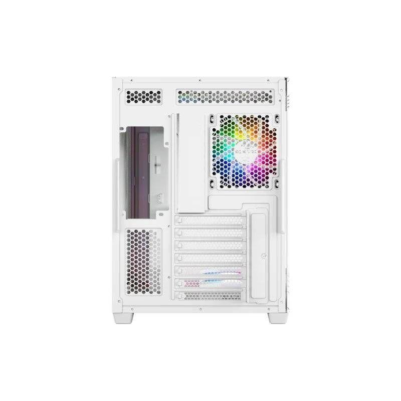 Gabinete Gamer XYZ Tesseract X, 2x Vidrio Templado, Doble Cámara, 7 Fans Incluidos, Blanco-6