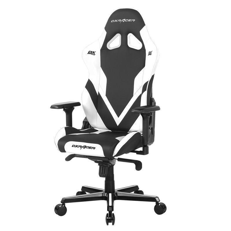 SILLA GAMER PRO DXRACER G SERIES BLACK/WHITE-2