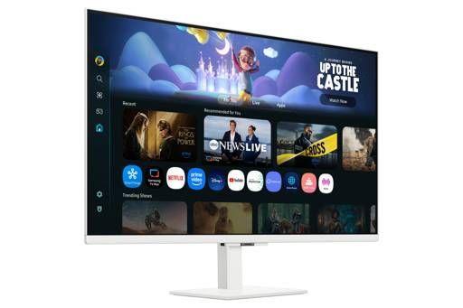 Monitor Plano Samsung Smart M5 32" Full HD VA HDMI USB WiFi Blanco-2