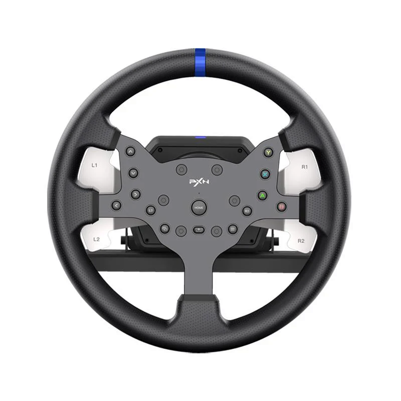 Volante Profesional PXN V99, Force Feedback, Volante Desmontable 300mm, Pedales Hall Effect-3