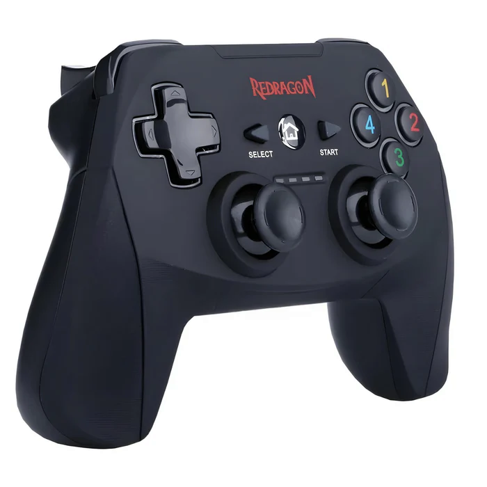 Control Gamer Inalámbrico Redradon G808 Harrow Color Negro-0