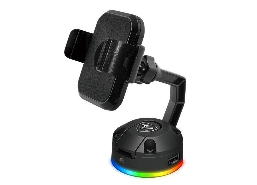 Soporte Smartphone Cougar Bunker M, RGB, Cargador-3