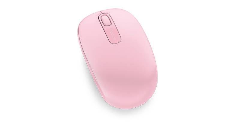 Microsoft Wireless Mobile Mouse 1850 Rosado-2