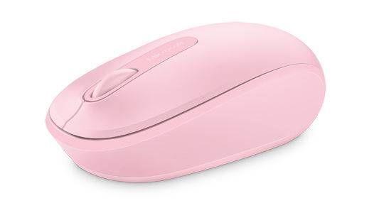 Microsoft Wireless Mobile Mouse 1850 Rosado-0